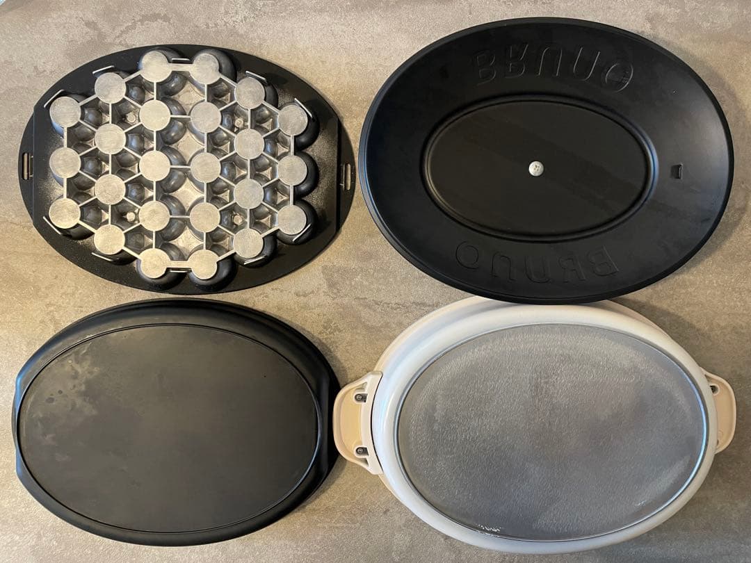 BRUNO/ブルーノ オーバルホットプレート ブラック