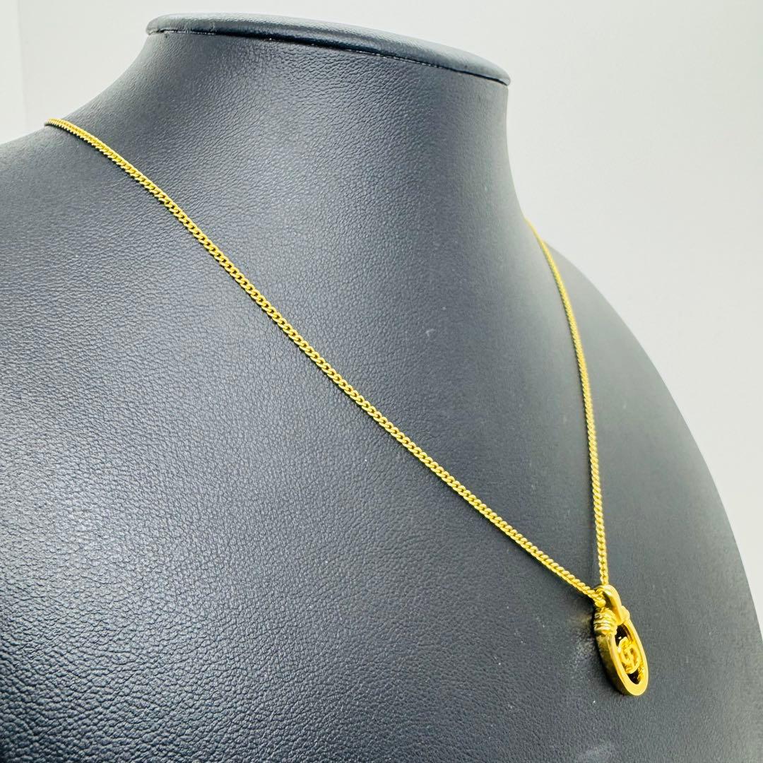 ✨Dior✨ディオール✨CD✨CDロゴ✨ゴールド✨ネックレス✨