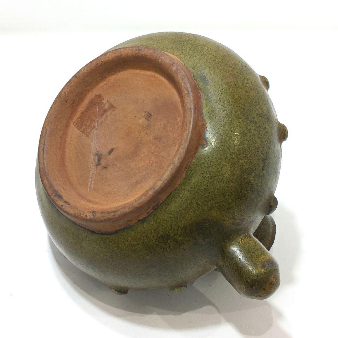 ZY83-2 中国 青磁 小壷 酒器 油壷　の