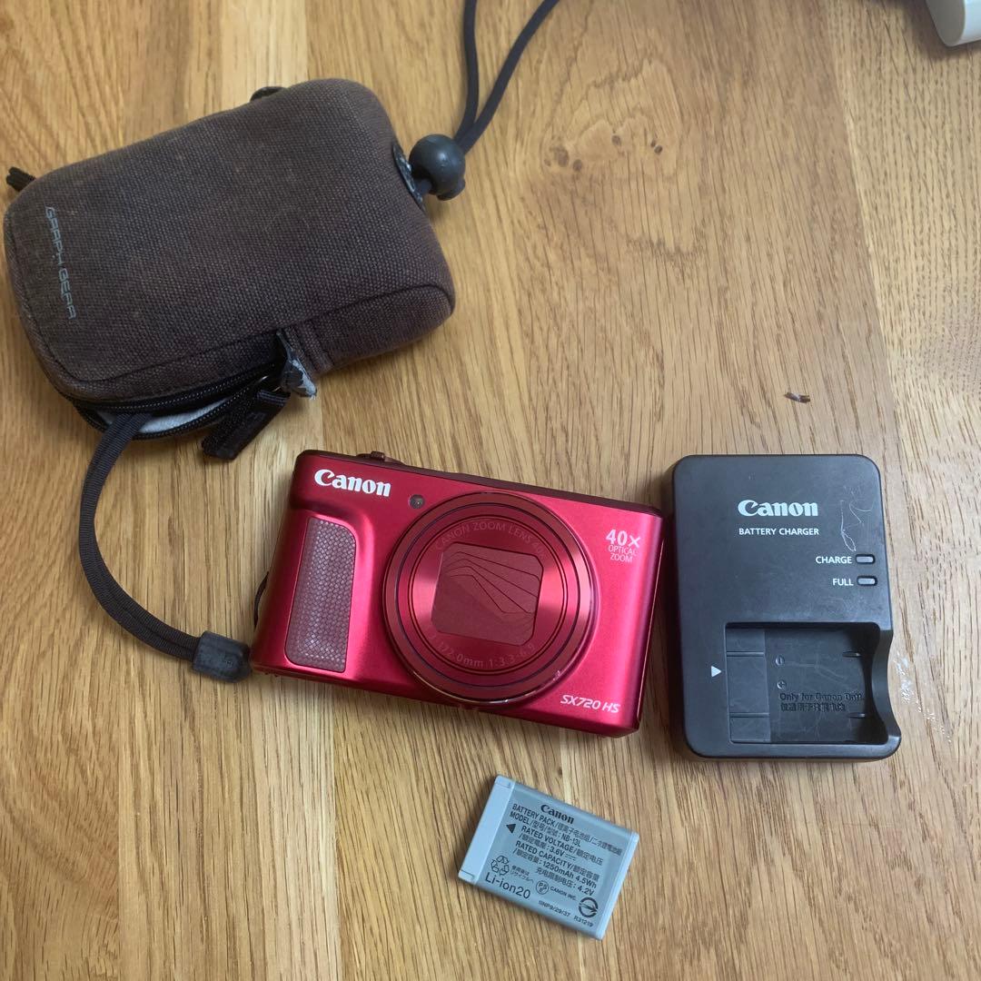 Canon SX720 HS 赤 40倍光学ズーム