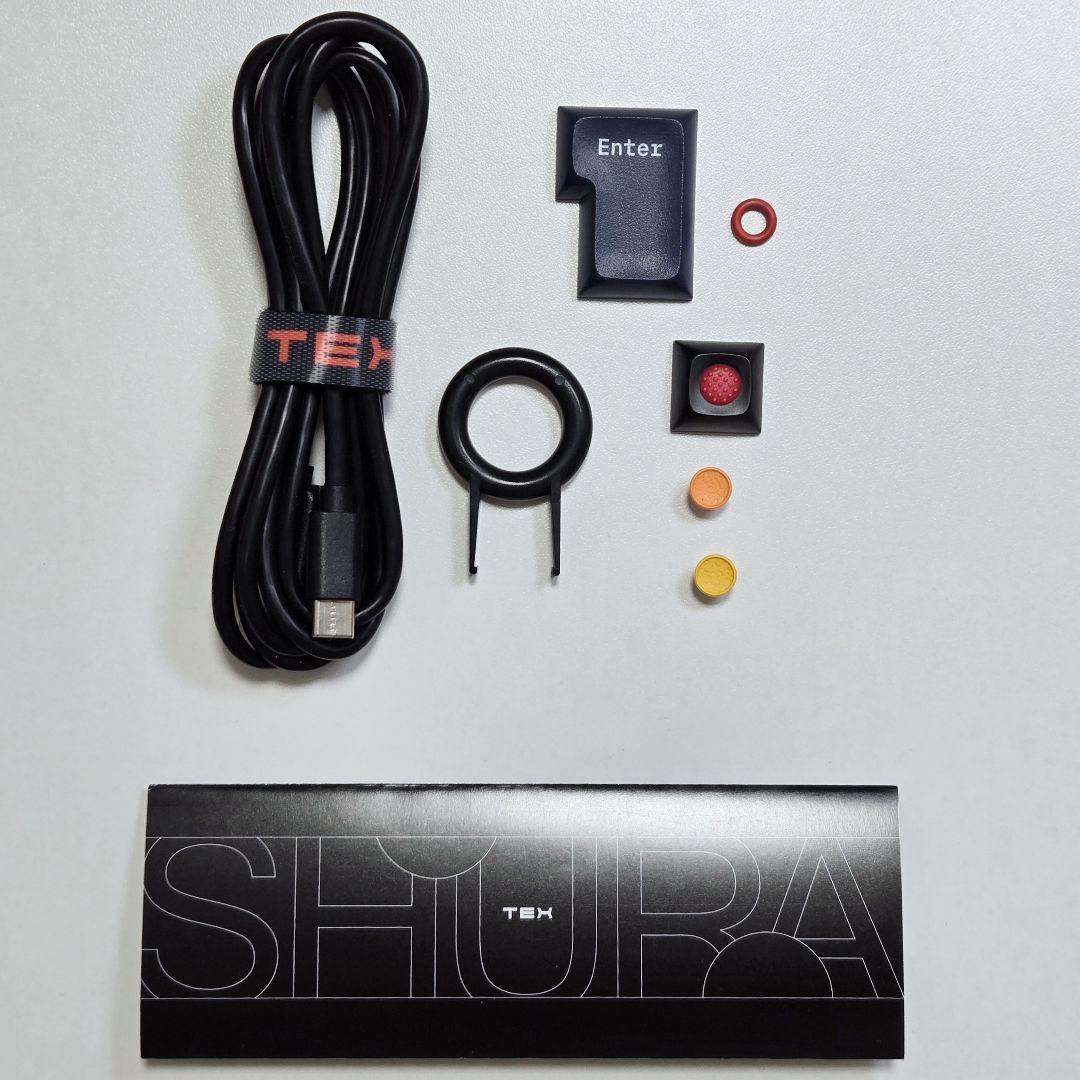 TEX Shura 日本語配列 茶軸 BLE 5.0 Upgrade Kits