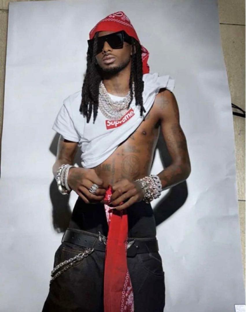 supreme×playboi carti ポスター