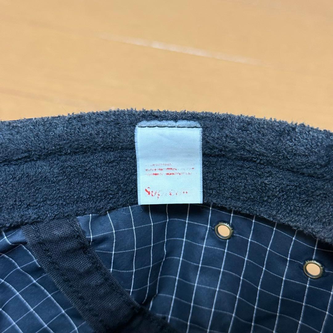 Supreme Contrast Ripstop Camp Cap 黒 18ss