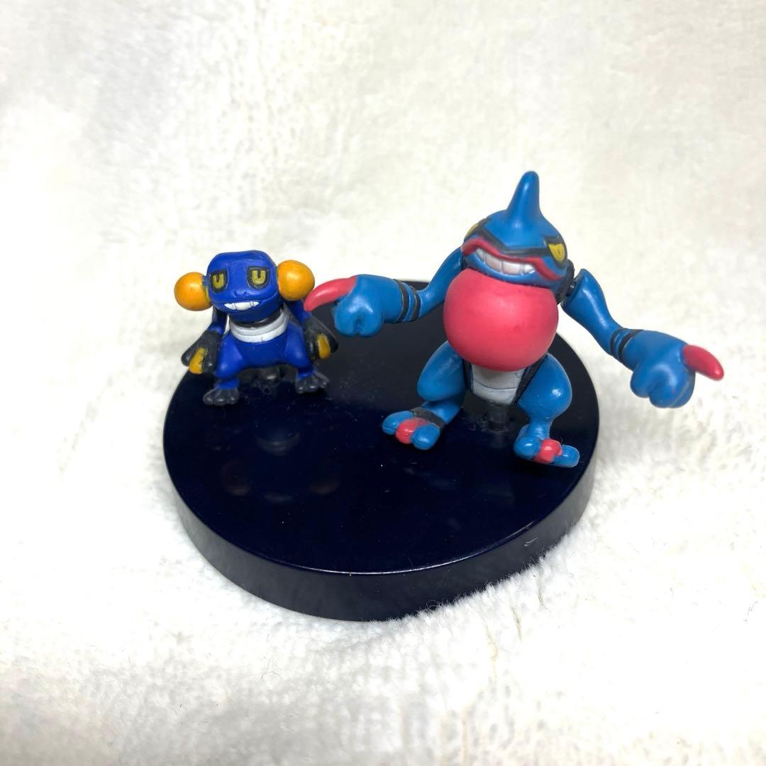 立体ポケモン図鑑 DP2 グレッグル ドクロッグ 当時物 希少レア