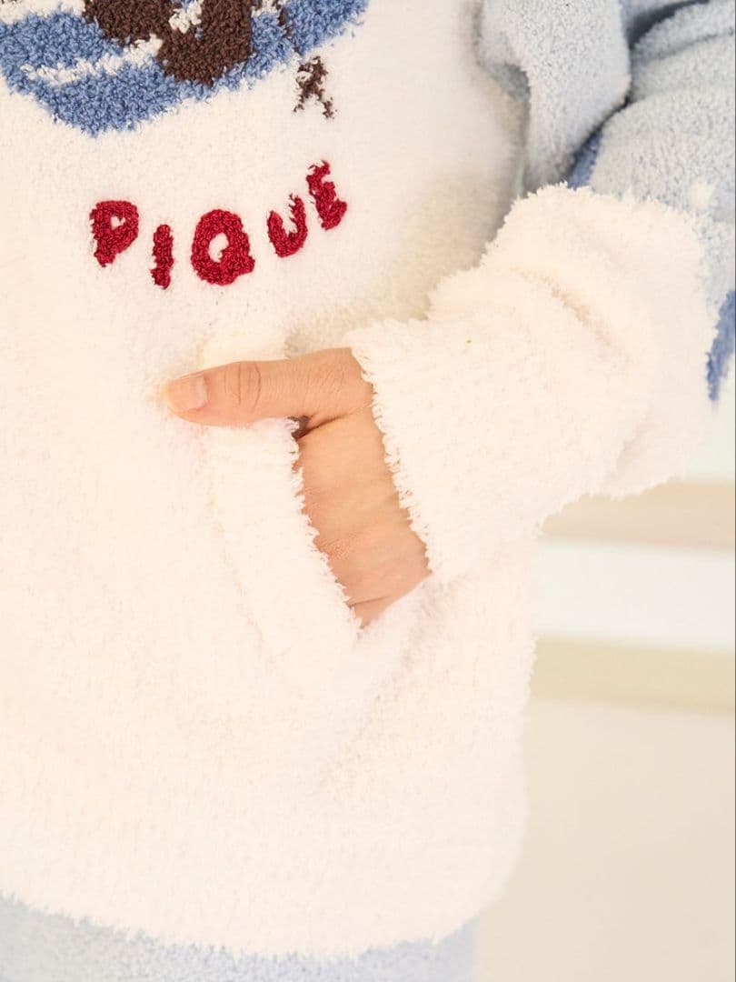 専用です。ジェラートピケ 【HOLIDAY】スキーベアジャガードカーディガン