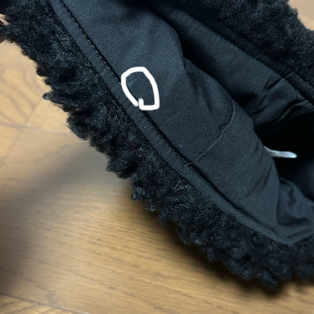 BASICKS ベイシックス ビーニー くま耳 ニット帽 ブラック もこもこ