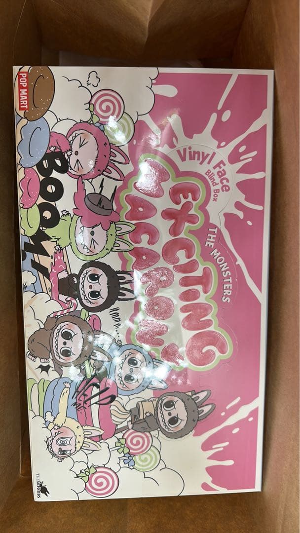 Popmart THE MONSTERS Macaron ぬいぐるみ1ボックス