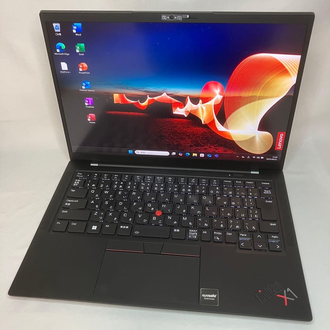 美品 X1 Carbon Gen10 第12世代 i5 8GB SSD オフィス