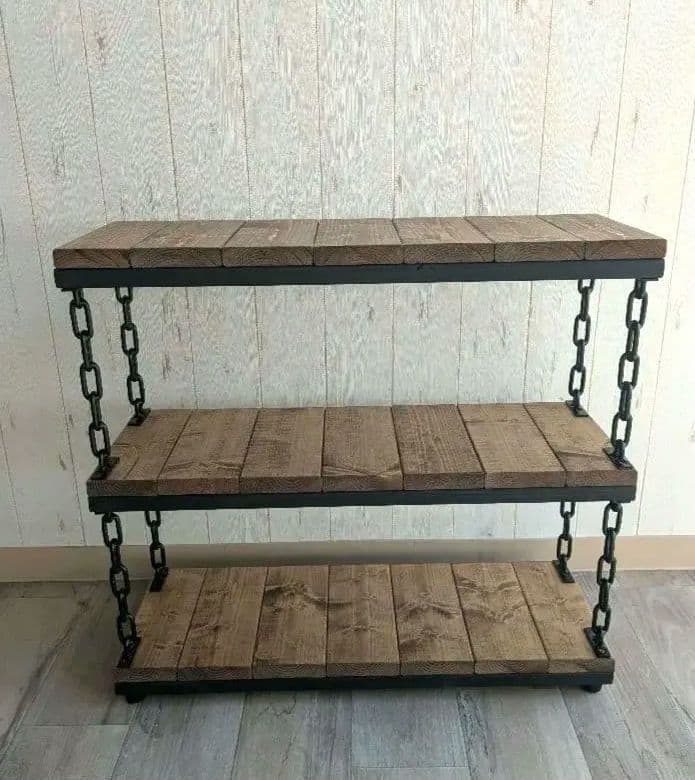 アイアンラック　チェーン棚