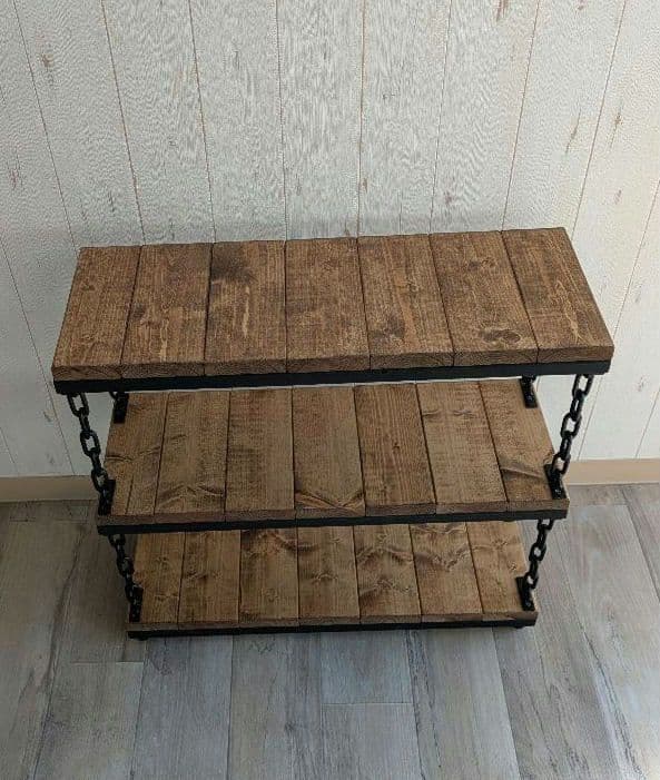 アイアンラック　チェーン棚