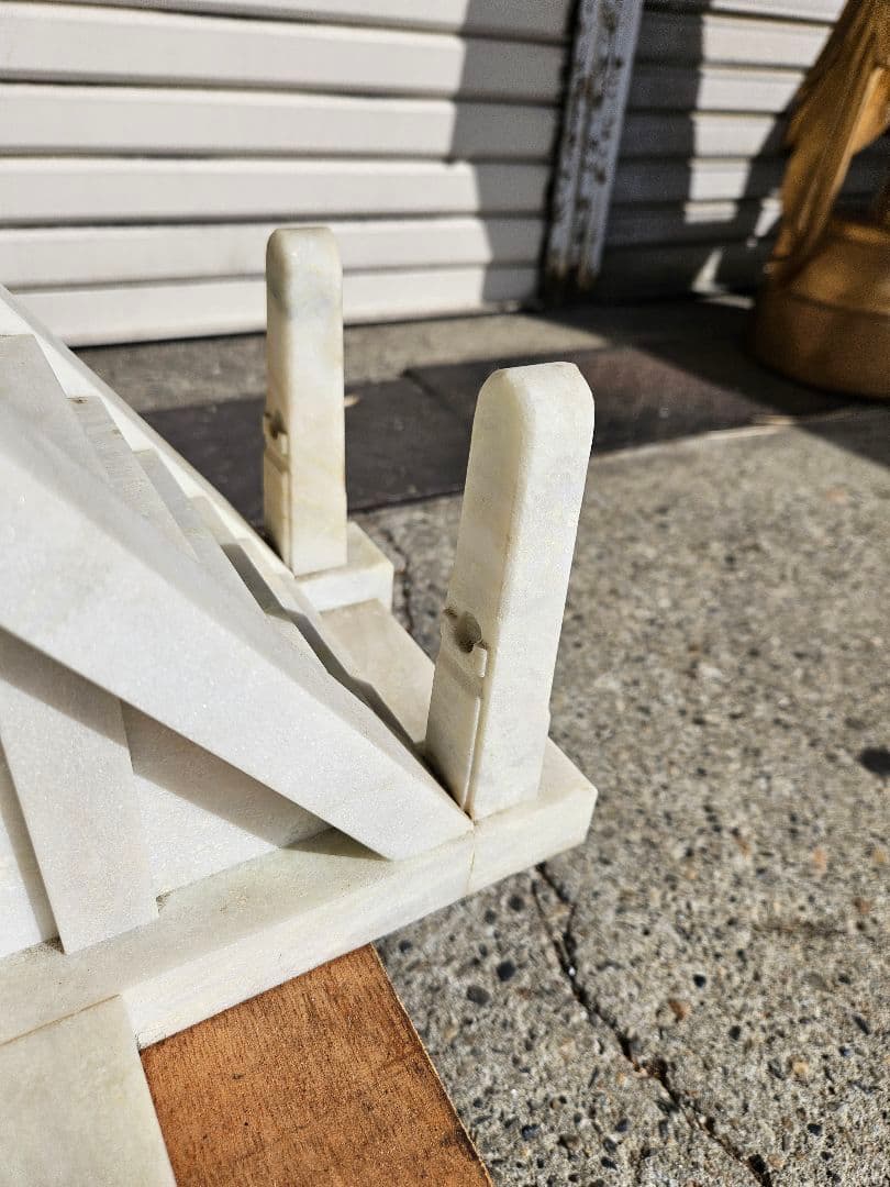 天然石 多宝塔 特大サイズ 古美術 骨董品 彫刻 高麗天然石 仏国寺 大理石