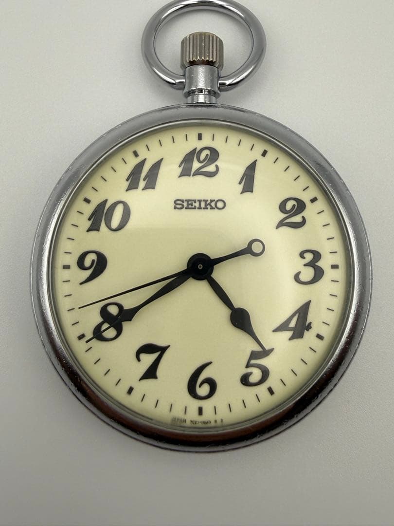 sirufa SEIKO JR 懐中時計　鉄道　ルミブライト　動作品　A