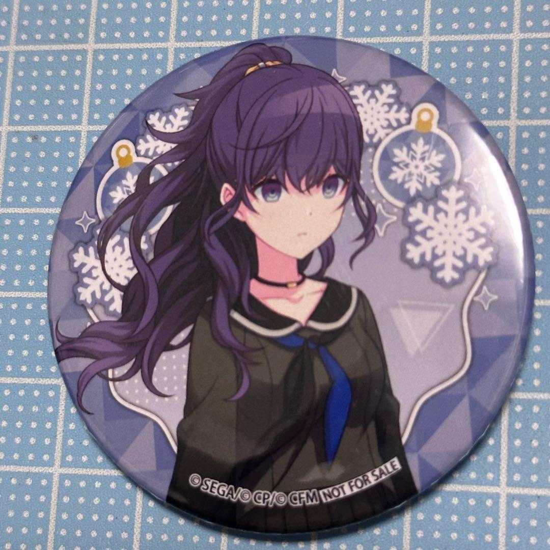 プロジェクトセカイ　プロセカ　朝比奈まふゆ　プリロール　特典　非売品　缶バッジ