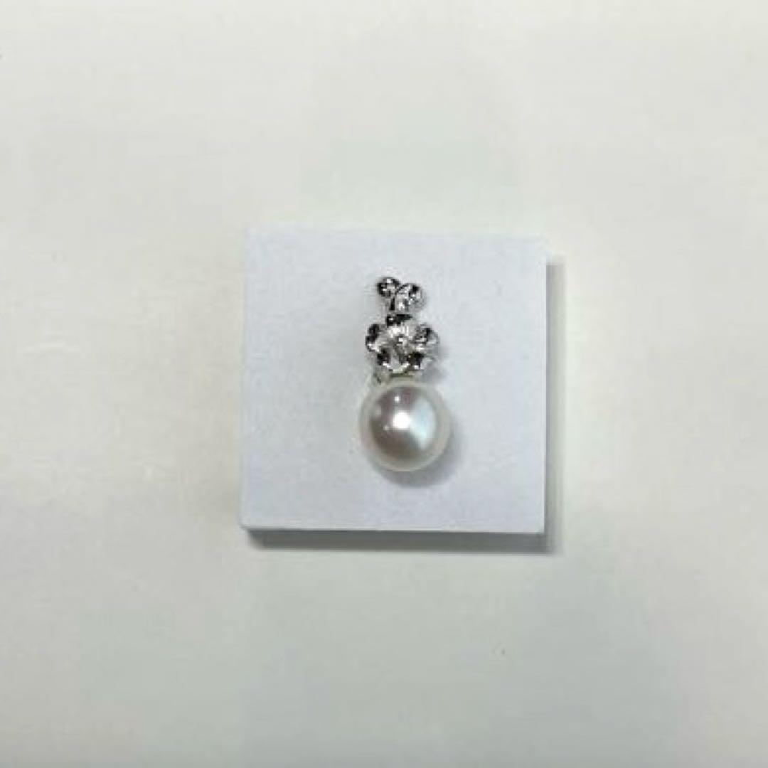 ギンザ・タナカ ブローチ 白蝶真珠 入学式 卒業式 検索用-あこや真珠-ミキモト