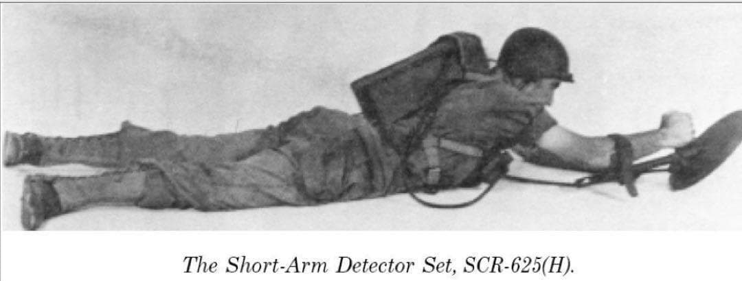 米軍 実物 地雷探知器用バッテリーバッグ