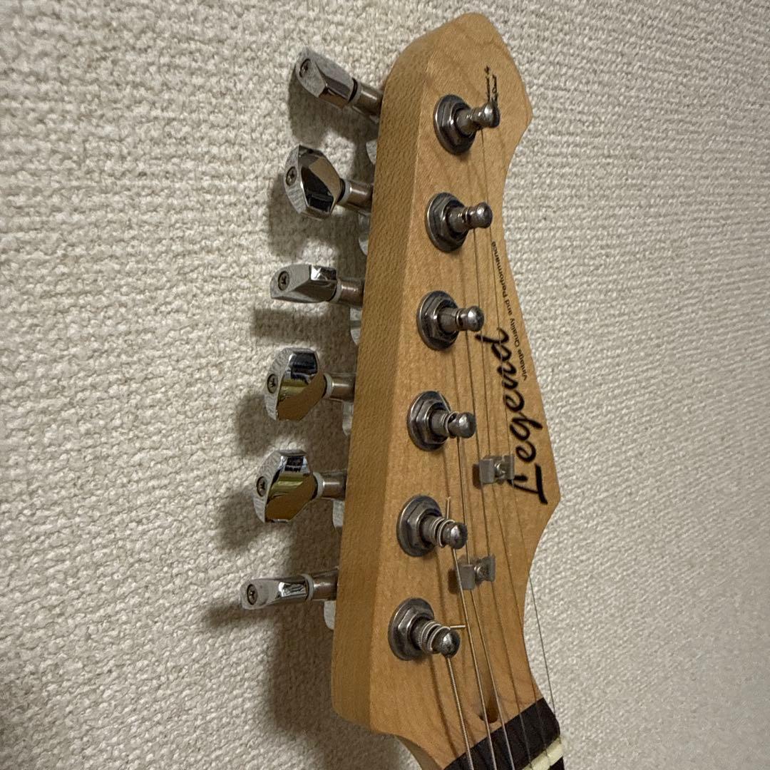 【ハードケース付き】Legend エレキギター ブラック