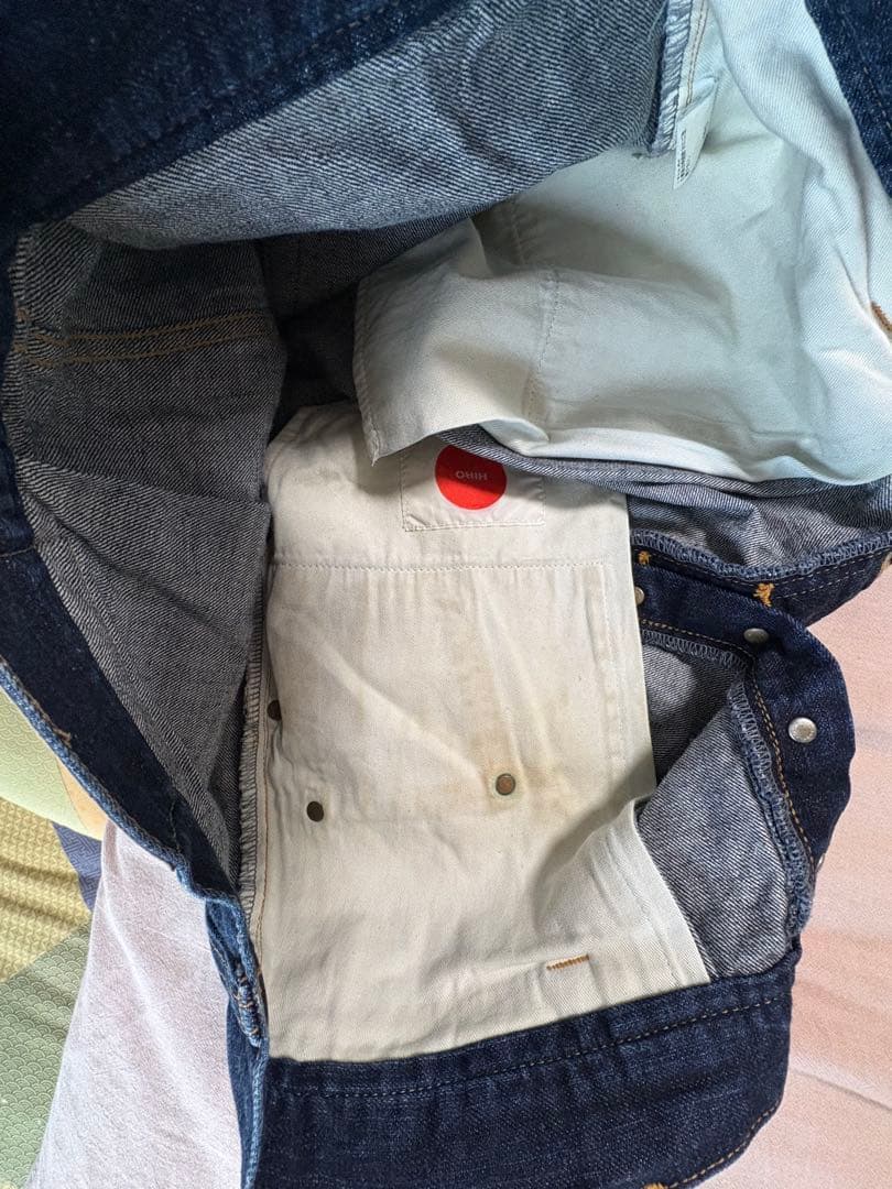 HIRO タックデニムショーツ