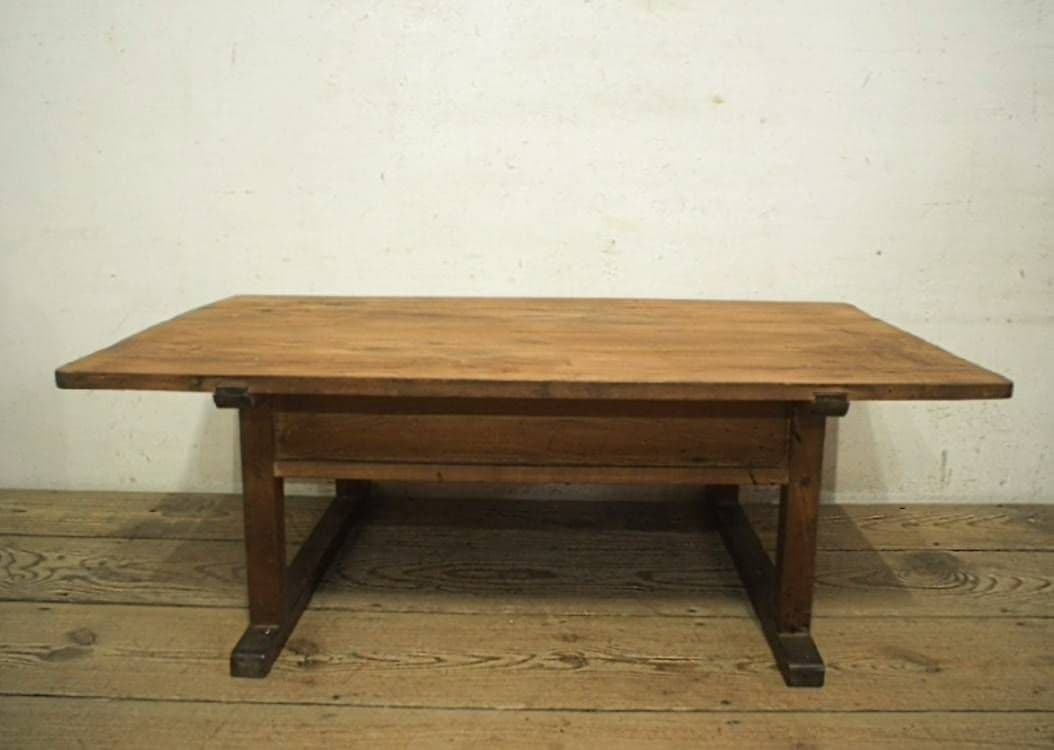 1059 アンティーク　文机　ローテーブル　展示台　古家具　古道具　レトロ