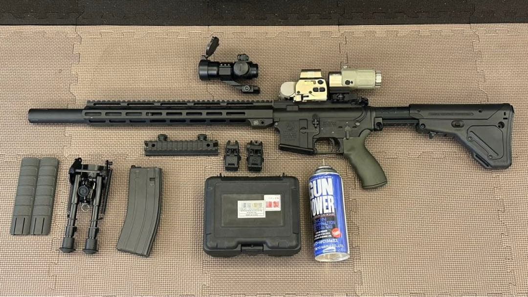 詩*音様 東京マルイ　M4MWS　ガスブローバックカスタム 付属品多数