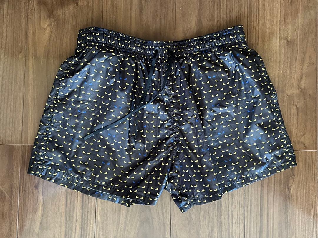 【美品 正規店購入品】FENDI フェンディ モンスター スウィムショーツ 46