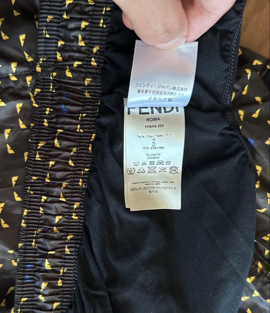 【美品 正規店購入品】FENDI フェンディ モンスター スウィムショーツ 46