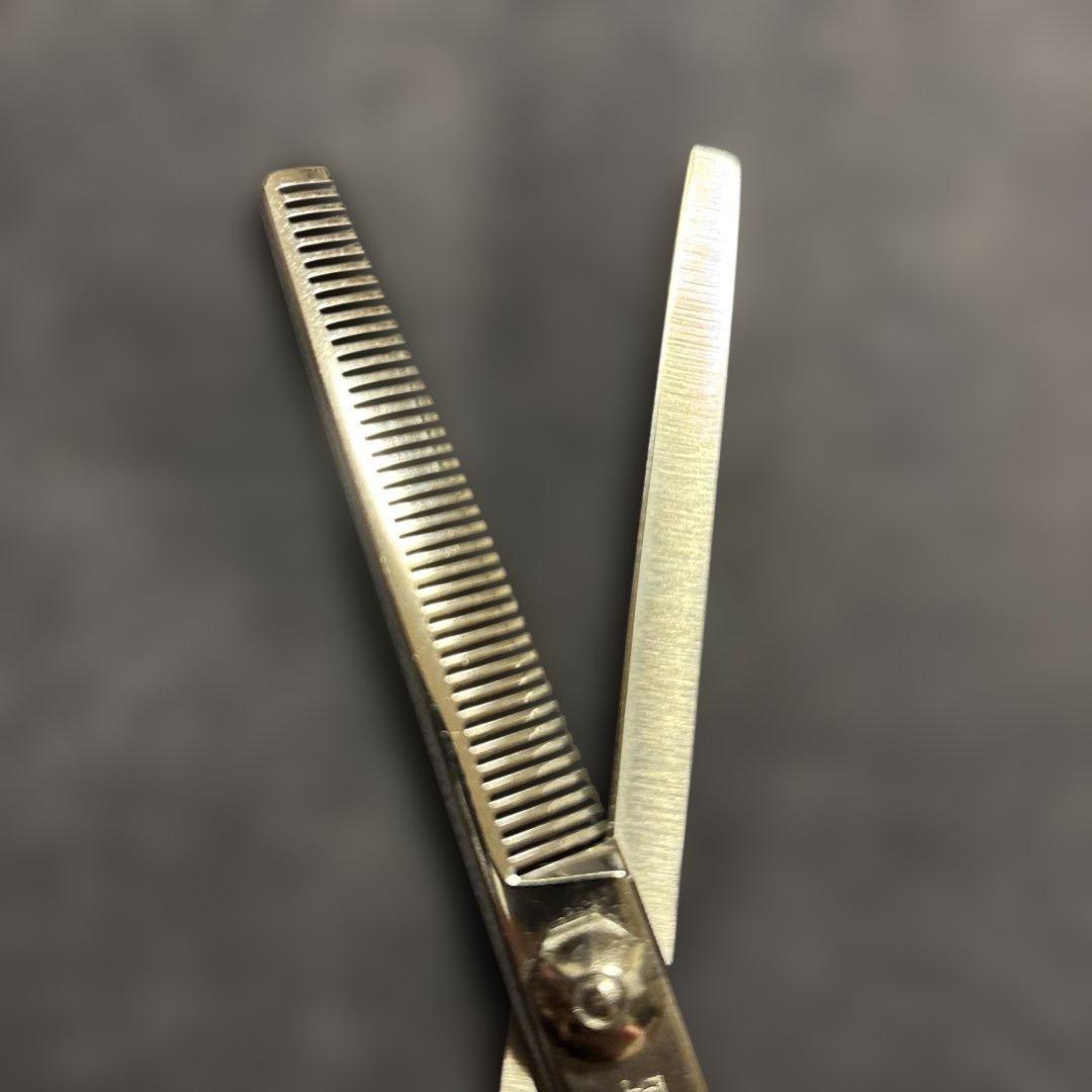 東京理器 胡蝶 TX42F すき鋏 セニングシザー トリミング ハサミ 42目