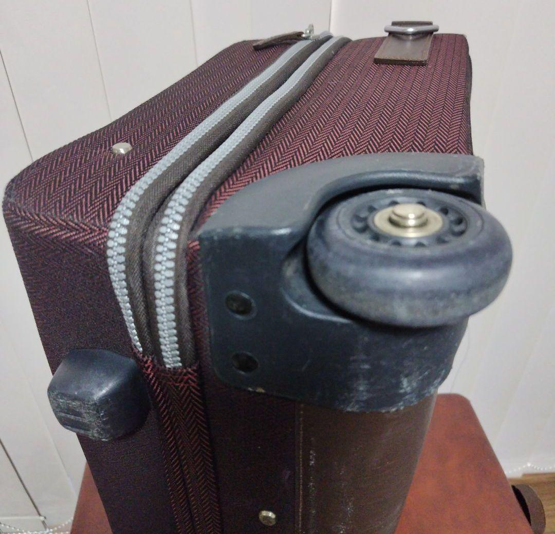 「廃盤希少」 ポール・スミス　キャリーバッグ　スーツケース 鍵/ベルト付き