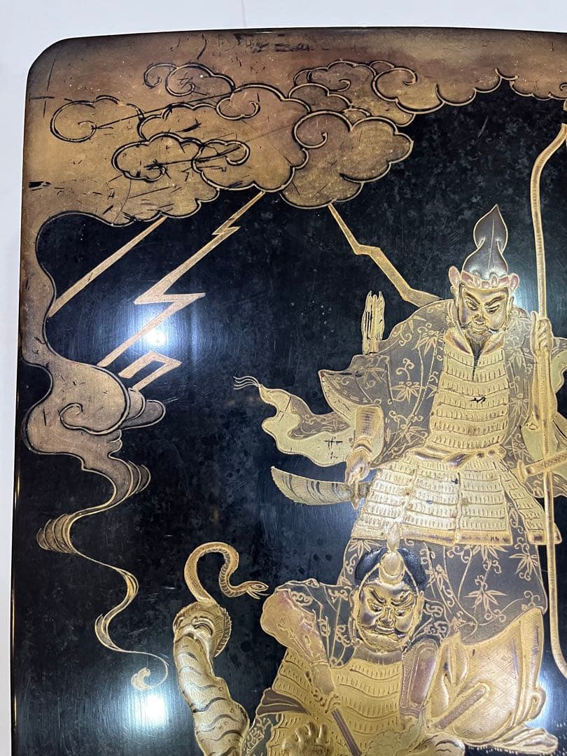 \"希少\" 塗物　蒔絵　お経　本　箱