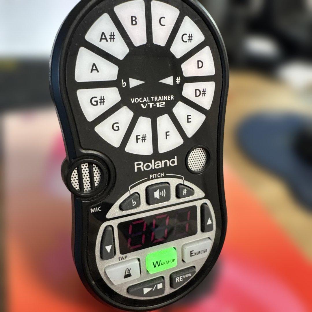 【美品・付属品完備】Roland ボーカルトレーナー VT-12-BK ブラック