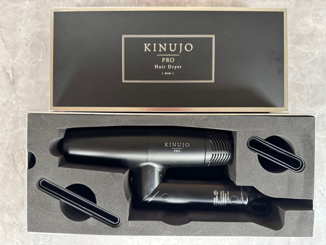KINUJO PRO キヌージョ　プロ　ブラック ヘアドライヤー