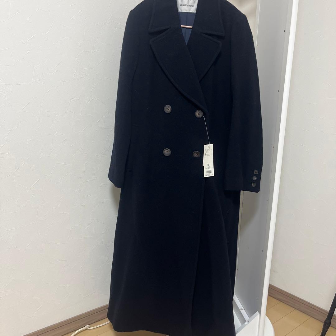 ナチュラルビューティーベーシック　ダブルブレストコート