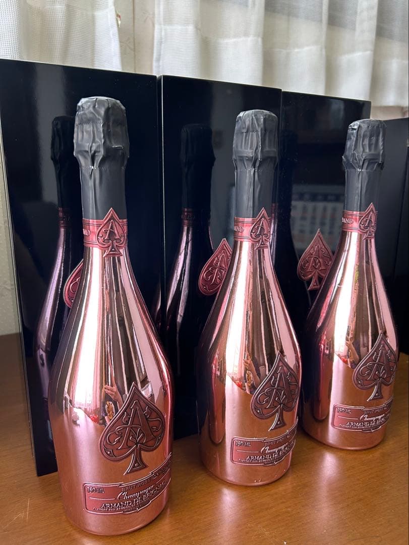 Armand de Brignac アルマンド ロゼ 未開栓 3本セット
