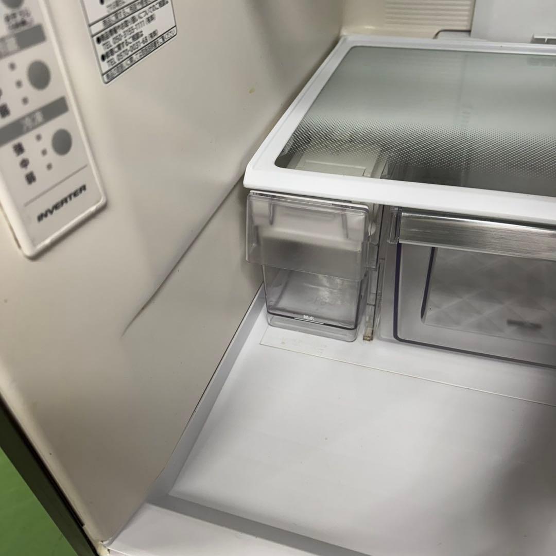 158 イチオシ！　冷蔵庫　大型　300L強　自動製氷機　右開き　美品　半年保証