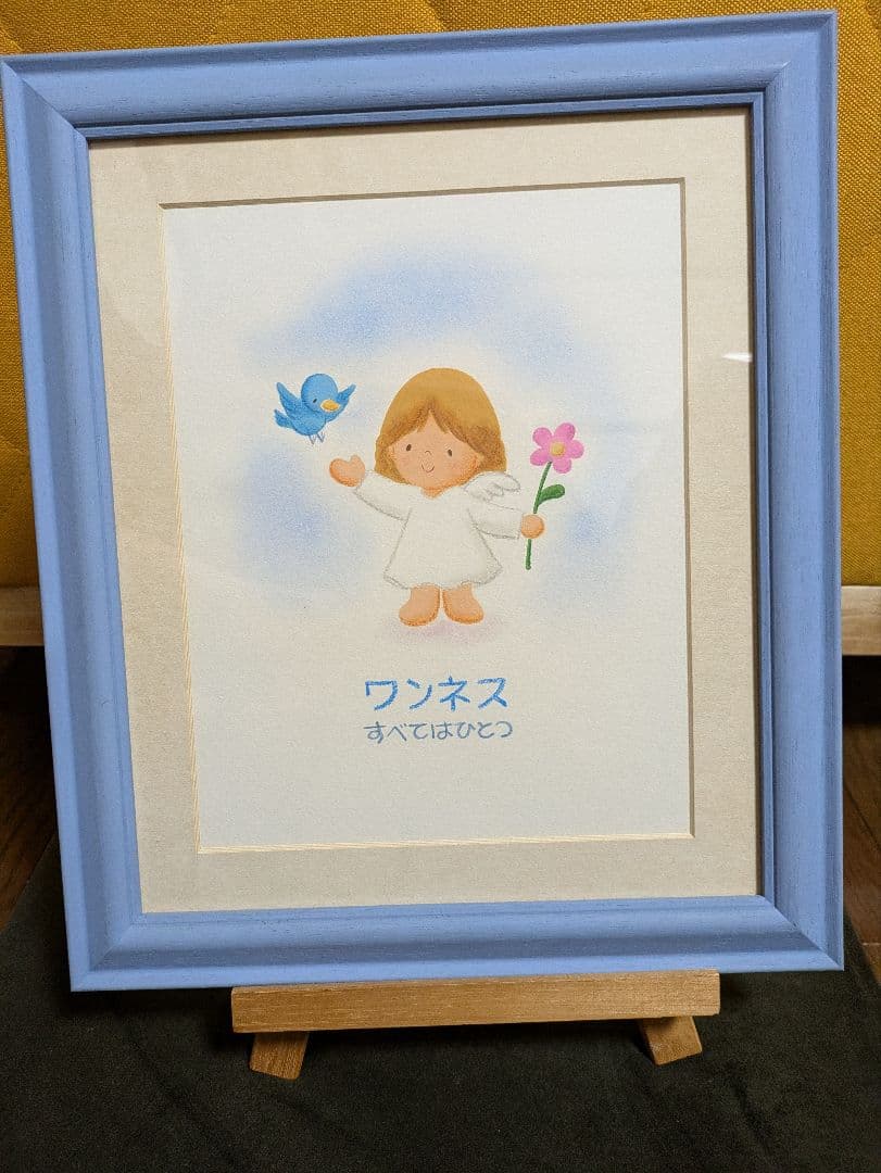 守護天使パステル画[原画]最終値下げ