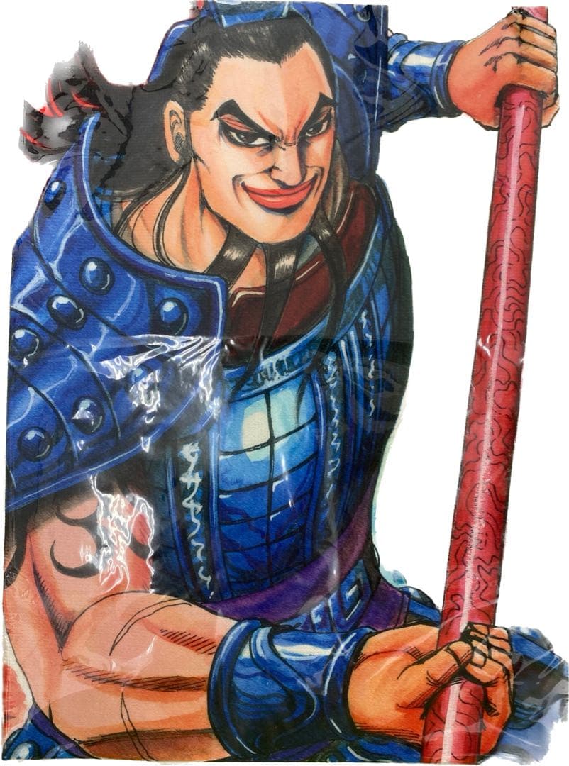 ジャンプキャラクターズストア限定 キングダム タオルブランケット 王騎将軍 王騎