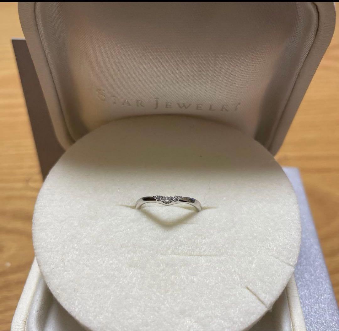スタージュエリー　プラチナ ダイヤモンドリング
