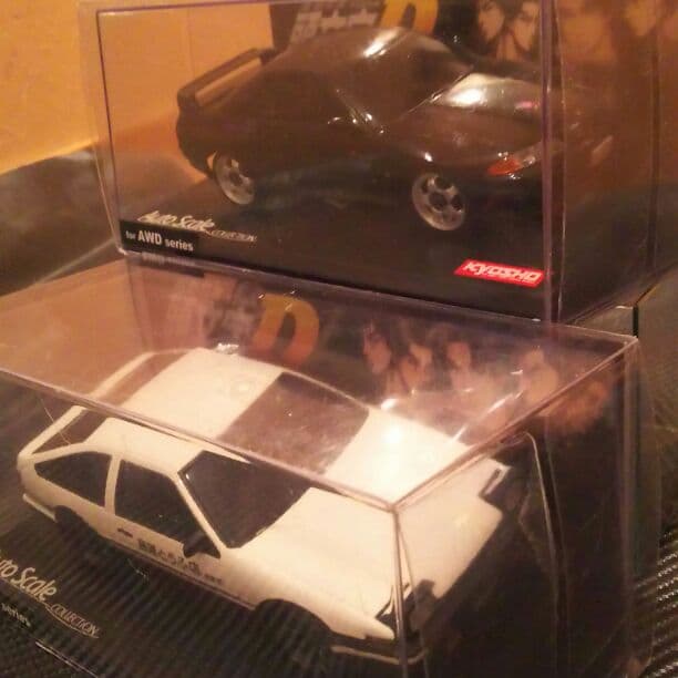 ラジコン ドリフト  数少ない！レア新品☆イニシャルＤミニッツボディー４個セット