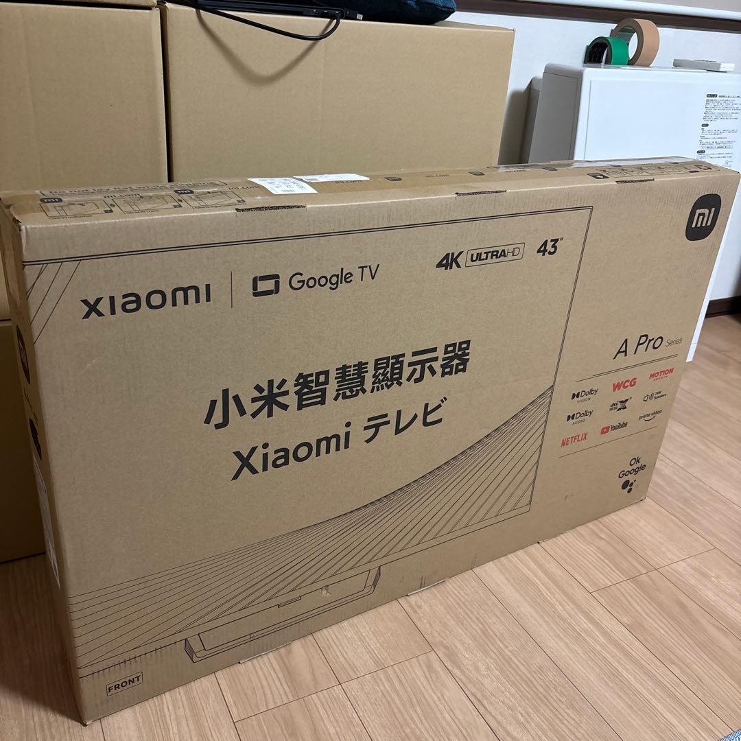 新品 Xiaomi TV A Pro 43インチ 4K L43M8-A2TWN
