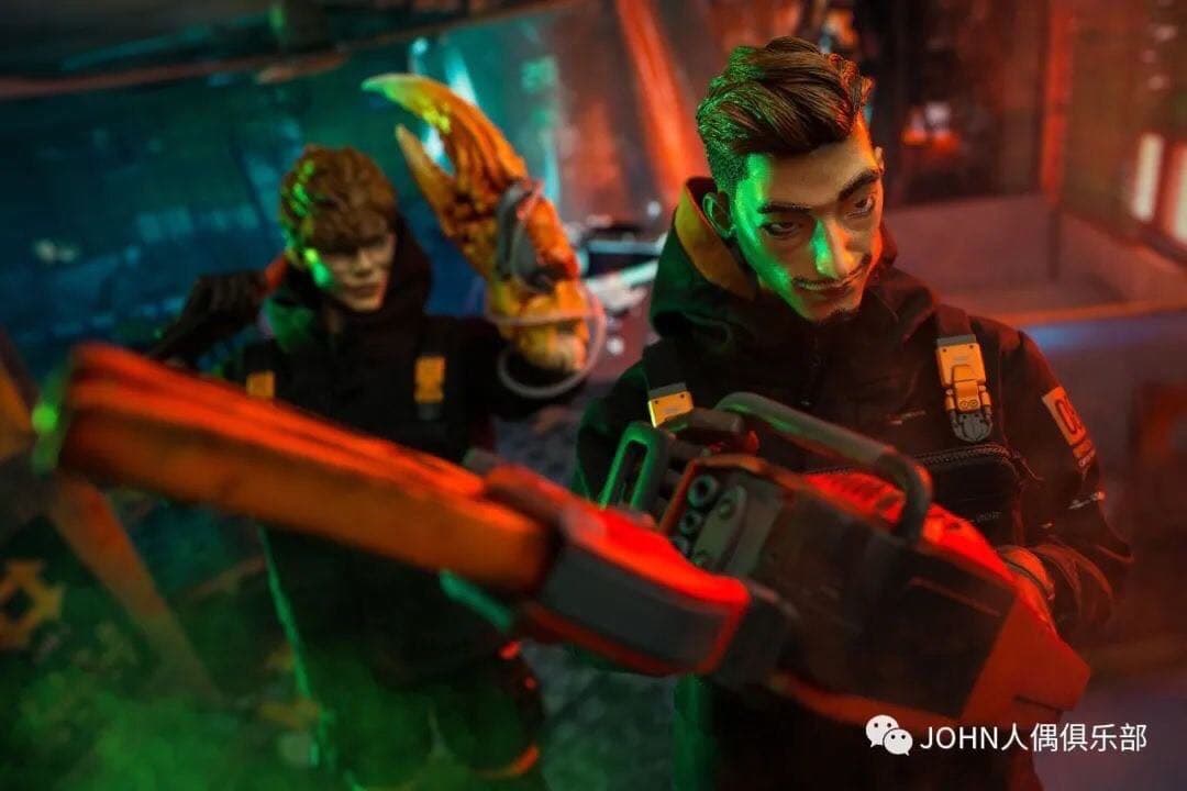 ブラック13パーク 黒星 カニ兄弟 1/6フィギュア 異星人　殺し屋