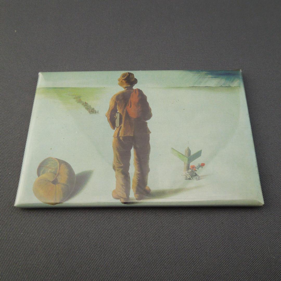 美術館グッズ【8620】　マグネット　クオ・ヴァディス（北脇昇）