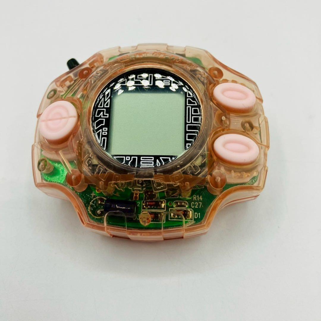 【希少】 デジヴァイス2 クリアピンク ヒカリカラー 1999 BANDAI