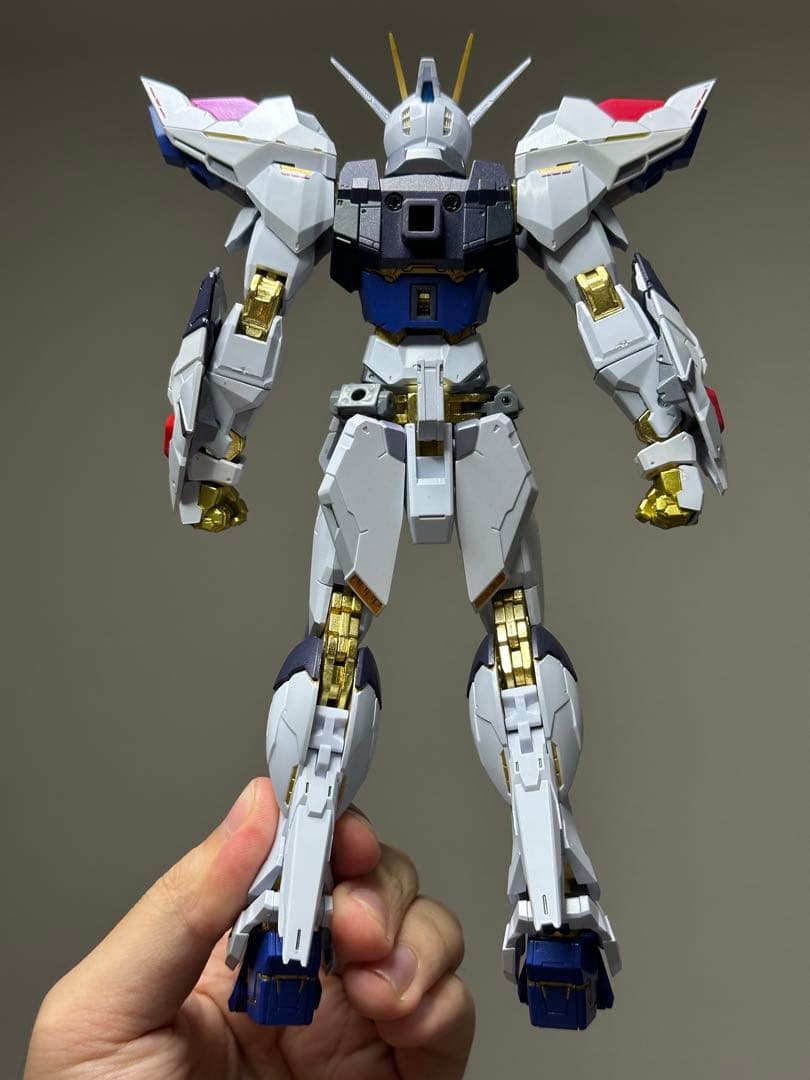 中古メタルビルド　ストライクフリーダムガンダム2024　光の翼セット