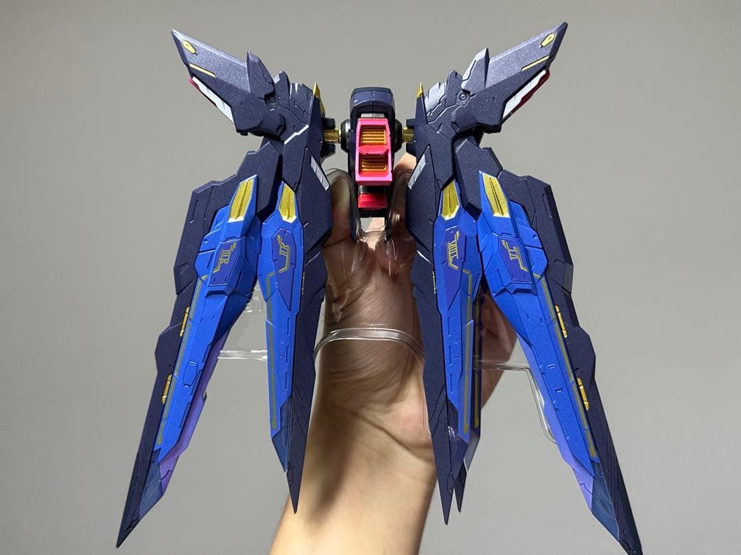 中古メタルビルド　ストライクフリーダムガンダム2024　光の翼セット