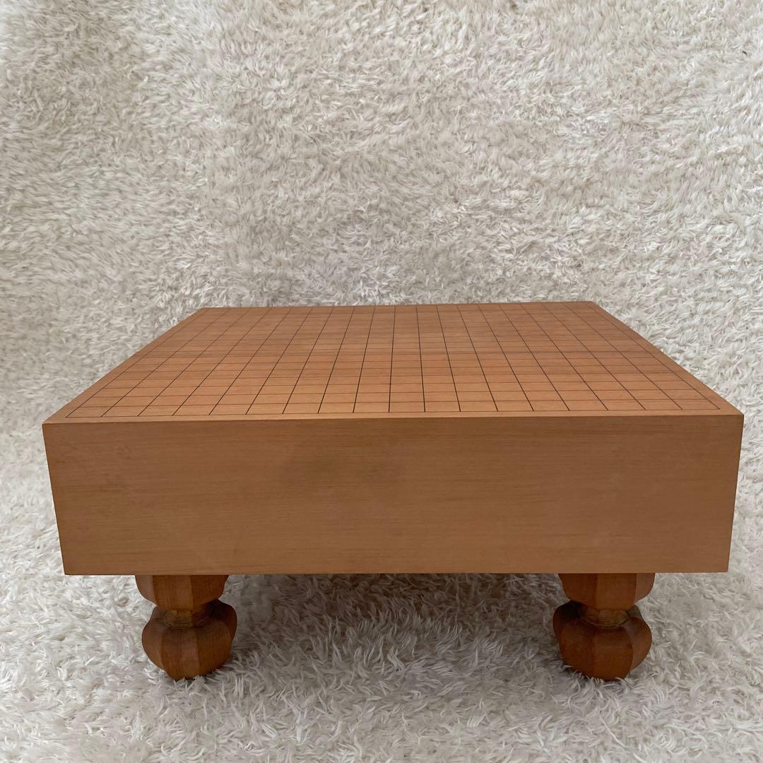 ◯囲碁　碁盤 碁石 セット 足付 ヘソ有り 蛤碁石