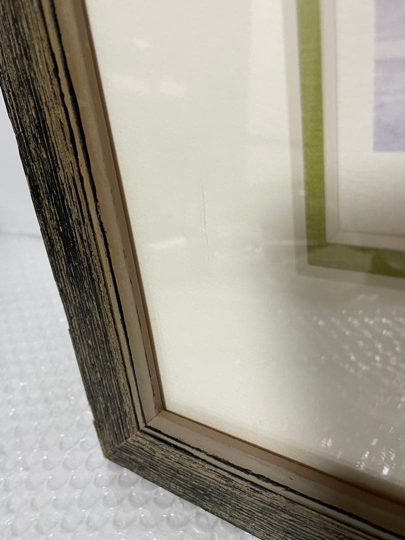 奥津国道ジグレー版画額装28／３５０