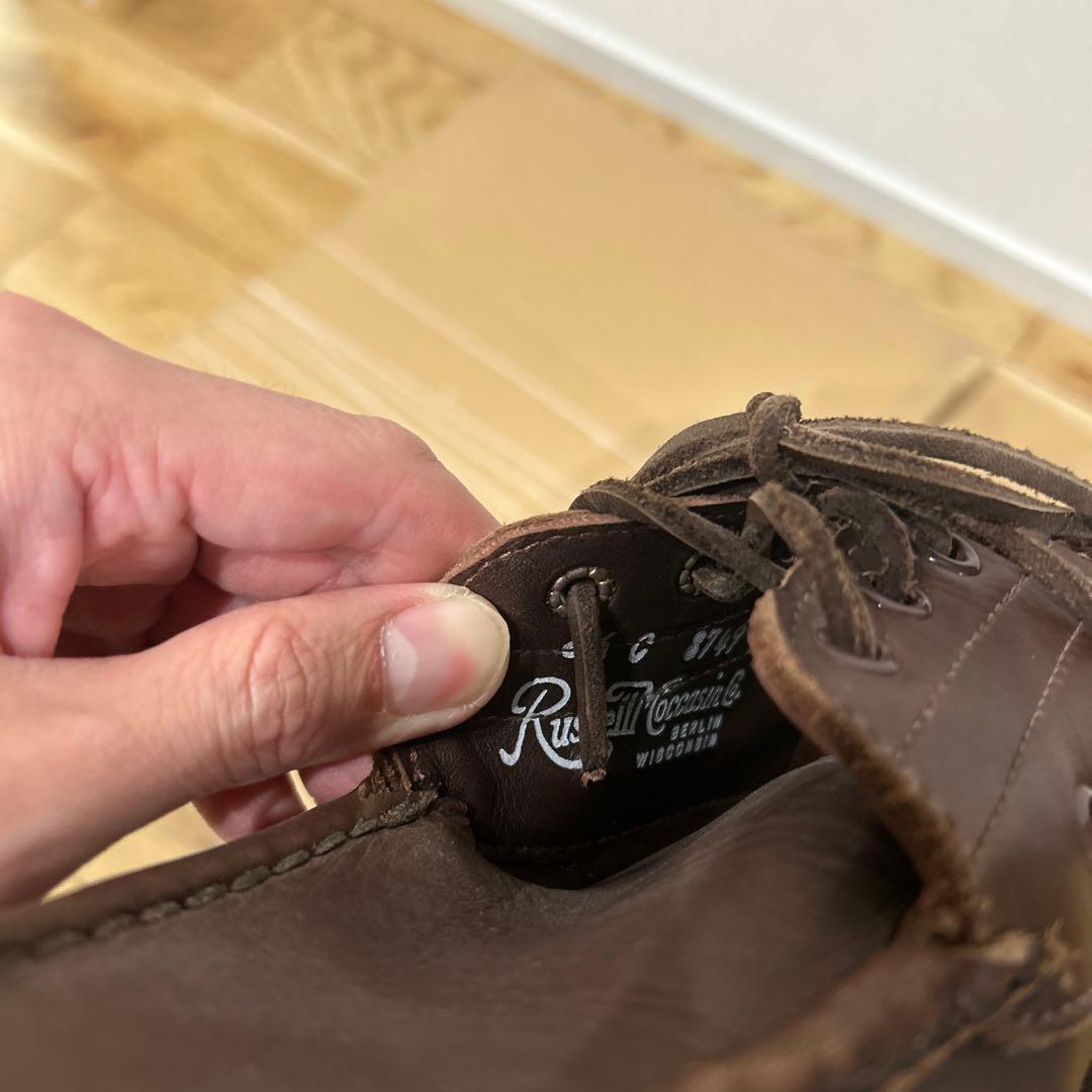 Russell Moccasin ブラウンモカシン　ローファー