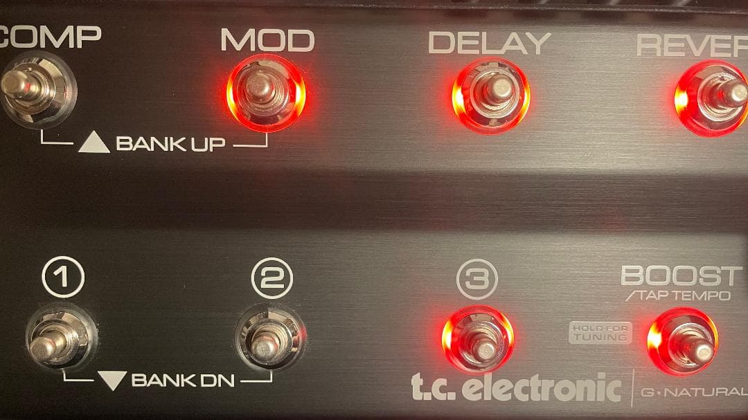 t.c. electronic G-Natural ギターエフェクター