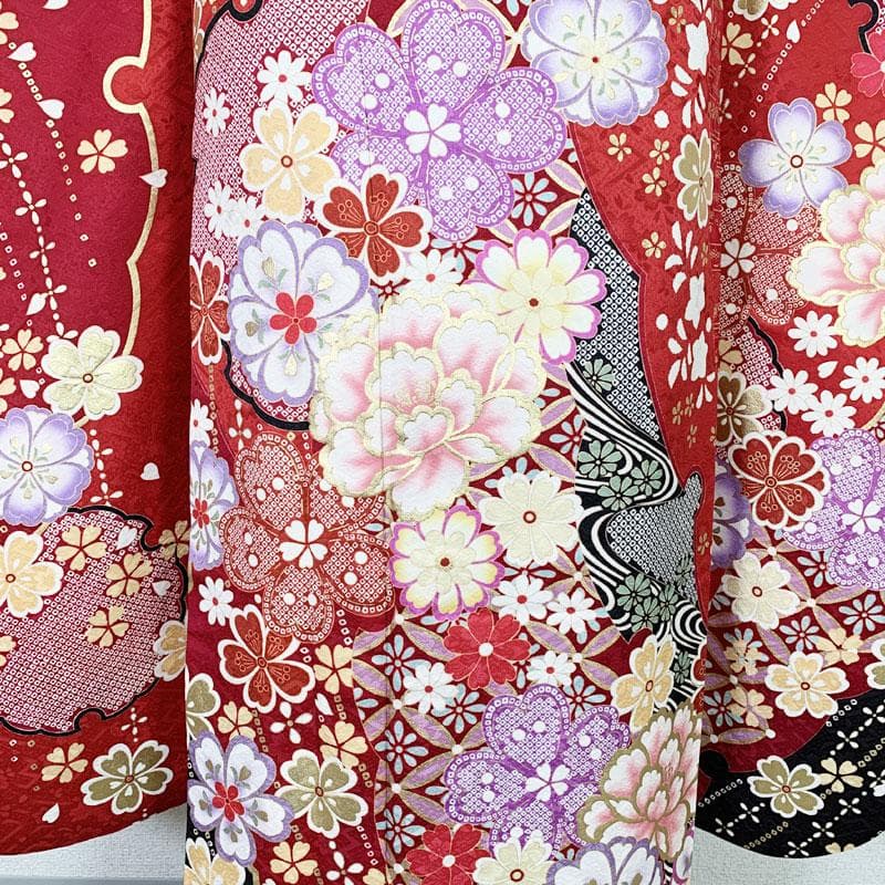 509z40☆京都きもの友禅 振袖 小柄な方にも☆美品 成人式 結婚式 十三参り