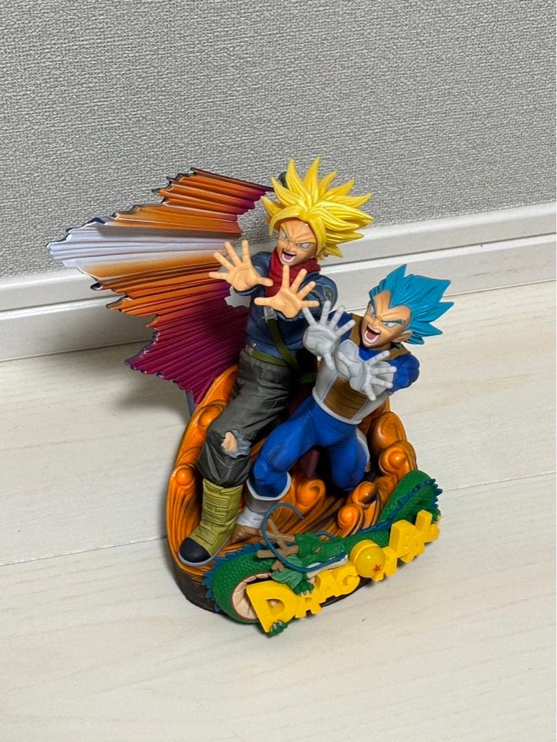 ドラゴンボール　一番くじ　フィギュア　ベジータ＆トランクス 親子ギャリック砲