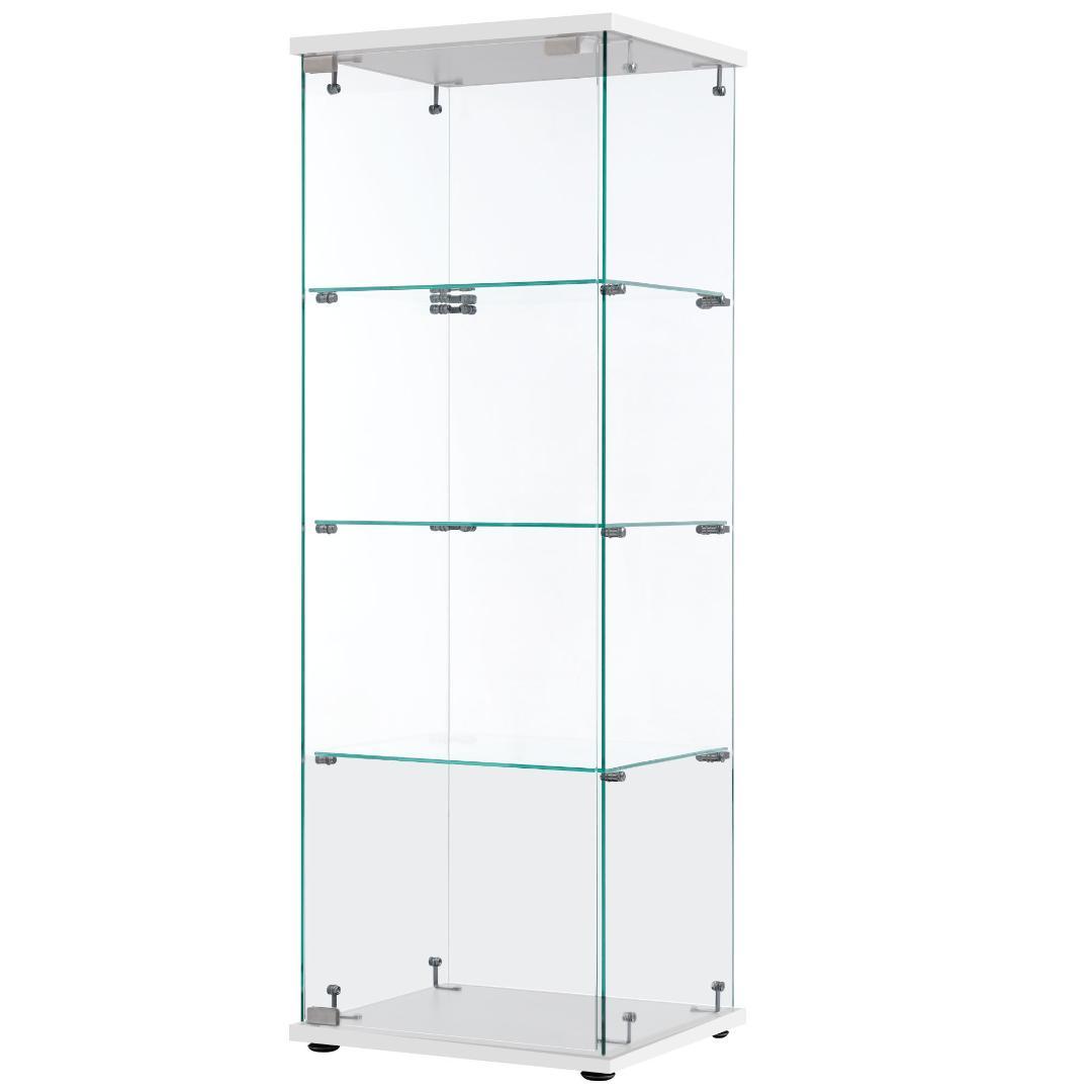 コレクションケース　ガラスディスプレイキャビネット フィギュアケース 4段